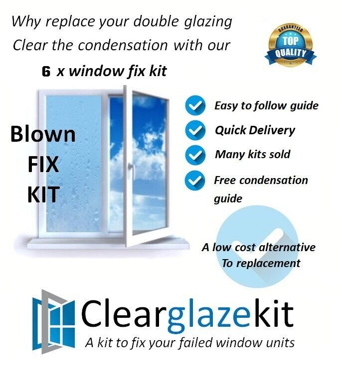 Its not just windows our kit will clear the condensation