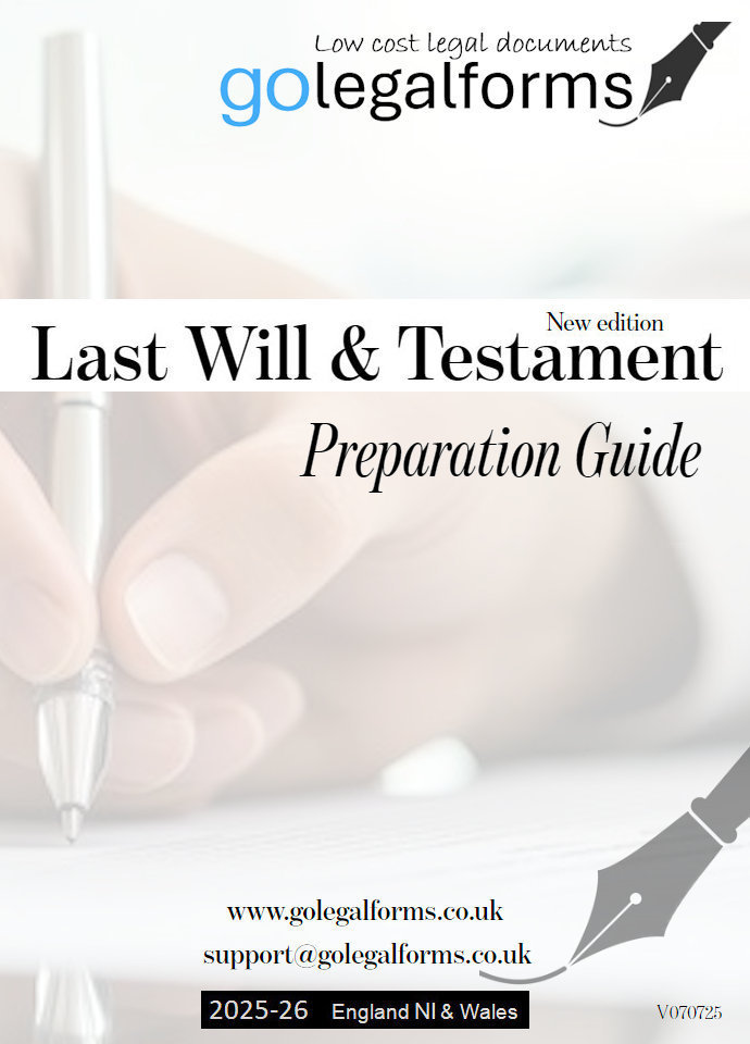 Last Will and Testament Cover