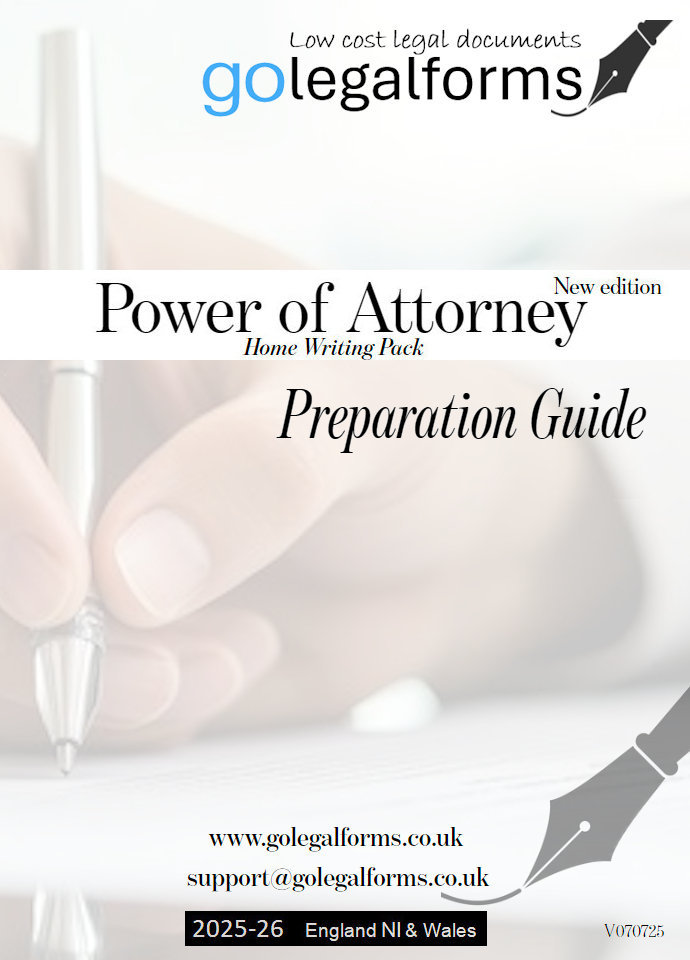 Power of Attorney Cover